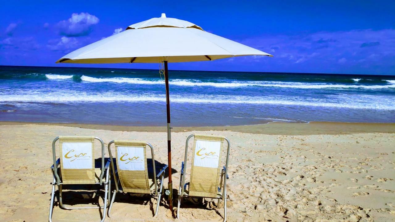 Flat Terreo Beira-Mar No Resort Cupe Beach Living Em Pôrto das Galinhas 外观 照片